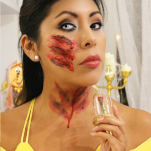 tuto makeup belle halloween